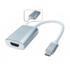 PremiumCord Převodník USB-C - HDMI, 4K@60Hz, hliníkové pouzdro obrázok | Wifi shop wellnet.sk