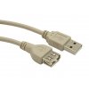 GEMBIRD prodlužovací kabel USB, 0,75m, šedý obrázok | Wifi shop wellnet.sk