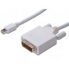 PremiumCord Mini DisplayPort - DVI kabel M/M 2m obrázok | Wifi shop wellnet.sk