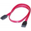 PremiumCord 0,5m datový kabel SATA 1.5/3.0 GBit/s červený obrázok | Wifi shop wellnet.sk