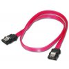 PremiumCord 0.5m kabel SATA 1.5/3.0 GBit/s s kovovou zapadkou obrázok | Wifi shop wellnet.sk