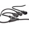 PremiumCord Kabel síťový 230V, Y-kabel prodlužovací M-2x F obrázok | Wifi shop wellnet.sk