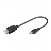 PremiumCord USB redukce kabel USB A/female - Mini 5pin USB/male 20cm OTG obrázok | Wifi shop wellnet.sk