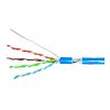 Kabel F/UTP Cat.5e 4x2xAWG24, LS0H plášt modrý, box 305m obrázok | Wifi shop wellnet.sk