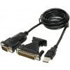 PremiumCord USB 2.0 - RS 232 převodník krátký, osazen chipem od firmy FTDI obrázok | Wifi shop wellnet.sk