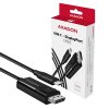 AXAGON RVC-DPC, USB-C -> DisplayPort redukce / kabel 1.8m, 4K/60Hz obrázok | Wifi shop wellnet.sk