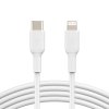 BELKIN kabel USB - C - Lightning, 1m, bílý obrázok | Wifi shop wellnet.sk