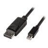 PremiumCord Mini DisplayPort - DisplayPort V1.2 přípojný kabel M/M 1m obrázok | Wifi shop wellnet.sk