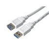 PremiumCord Prodlužovací kabel USB 3.0 Super-speed 5Gbps A-A, MF, 9pin, 0,5m bílá obrázok | Wifi shop wellnet.sk