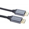 PremiumCord DisplayPort 1.4 přípojný kabel, kovové a zlacené konektory, 0,5m obrázok | Wifi shop wellnet.sk