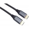 PremiumCord ULTRA HDMI 2.1 High Speed + Ethernet kabel 8K@60Hz,zlacené 1,5m obrázok | Wifi shop wellnet.sk