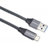 PremiumCord kabel USB-C - USB 3.0 A (USB 3.1 generation 1, 3A, 5Gbit/s) 0,5m oplet obrázok | Wifi shop wellnet.sk