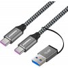 PremiumCord USB-C kabel (USB 3.2, 5A,20Gbit/s) 2m obrázok | Wifi shop wellnet.sk