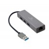 Gembird USB-A/LAN, 3x USB 3.0 obrázok | Wifi shop wellnet.sk
