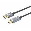 PremiumCord DisplayPort 1.4 na HDMI2.1 kabel pro rozlišení 8K@60Hz,4K@144Hz, 2m obrázok | Wifi shop wellnet.sk