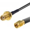 Pigtail RF240 1m - SMA female / SMA male obrázok | Wifi shop wellnet.sk