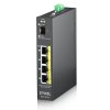 Zyxel 4xGb+1xSFP POE IP30 DIN 120W RGS100-5P obrázok | Wifi shop wellnet.sk