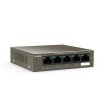Tenda TEG1105P-4-63W PoE AT switch 4x PoE 802.3af/at, 5x 1 Gb/s, PoE celkem 63W, fanless, PoE+ image 2 | Wifi shop wellnet.sk