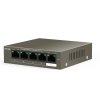Tenda TEG1105P-4-63W PoE AT switch 4x PoE 802.3af/at, 5x 1 Gb/s, PoE celkem 63W, fanless, PoE+ image 3 | Wifi shop wellnet.sk