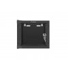 Nástěnný rack 10'' 4U 280x310mm černý flat pack obrázok | Wifi shop wellnet.sk