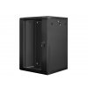 Nástěnný rack 19'' 18U 600X600mm černý flat pack obrázok | Wifi shop wellnet.sk