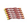 Power Cord Kit (6 ea), Locking, C13 TO C14, 0.6m, Red obrázok | Wifi shop wellnet.sk