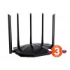 Tenda TX2 Pro AX1500 WiFi6 Router, 1x GWAN, 3x GLAN, IPv6, 5x 6dBi anténa, WPA3, CZ App obrázok | Wifi shop wellnet.sk