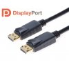 PremiumCord DisplayPort 1.2 přípojný kabel M/M, zlacené konektory, 5m obrázok | Wifi shop wellnet.sk