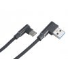 AKASA - USB 2.0 typ A na typ C kabel - 1 m obrázok | Wifi shop wellnet.sk