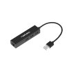 Natec Dragonfly rozbočovač 3x USB 2.0 HUB + RJ45 obrázok | Wifi shop wellnet.sk