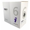 Síťový kabel iGET CAT6 UTP PVC Eca 305m/box, kabel drát, s třídou reakce na oheň Eca obrázok | Wifi shop wellnet.sk