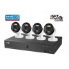 iGET HGDVK84404P - Kamerový FullHD set, SMART detekce,8CH DVR + 4xFHD 1080p kamera,Win/Mac/Andr/iOS obrázok | Wifi shop wellnet.sk