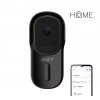 iGET HOME Doorbell DS1 Black - WiFi bateriový videozvonek, FullHD, obousměrný zvuk, CZ aplikace obrázok | Wifi shop wellnet.sk