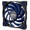 přídavný ventilátor Akasa 12 cm Alucia XS12 modrý obrázok | Wifi shop wellnet.sk