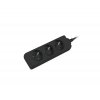Prodlužovací kabel Lanberg PS0, 3 zásuvky, 3m, černá obrázok | Wifi shop wellnet.sk