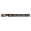 Gembird PDU 8 schucko, 1U, 16 A, 3m obrázok | Wifi shop wellnet.sk