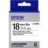 Epson Label Cartridge Standard LK-5WBN Black/White 18mm (9m) obrázok | Wifi shop wellnet.sk
