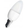 Osram LED žárovka E14 5,7W 2700K 470lm Value B40-svíčka matná obrázok | Wifi shop wellnet.sk