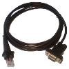 Kabel RS232 pro CCD čtečky 1000/1500,DC jack,černý obrázok | Wifi shop wellnet.sk