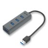 i-tec USB 3.0 Metal pasivní 4 portový HUB obrázok | Wifi shop wellnet.sk