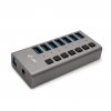 i-tec USB 3.0 Charging HUB 7port + Power Adapter 36W obrázok | Wifi shop wellnet.sk