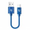 ALIGATOR PREMIUM 2A kabel, 50cm USB-C, modrá obrázok | Wifi shop wellnet.sk