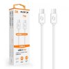 ALIGATOR Datový kabel POWER 3A, USB-C/USB-C, bílý image 1 | Wifi shop wellnet.sk