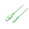 TB Micro USB cable 1 m silicone green obrázok | Wifi shop wellnet.sk
