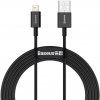 Baseus CALYS-C01 Superior Fast Charging Datový Kabel USB to Lightning 2.4A 2m Black obrázok | Wifi shop wellnet.sk