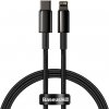 Baseus CATLWJ-01 Tungsten Gold Fast Charge Kabel USB-C to Lightning 20W 1m Black obrázok | Wifi shop wellnet.sk