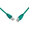 SOLARIX Patch kábel, CAT5E, SFTP, PVC 7m, zelený