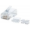 Intellinet konektor RJ45, Cat6A, UTP, 15µ, drôt, 80 ks v balení