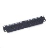 10" Patch panel XtendLan 12portový, UTP, Cat5E, krone, čierny