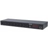 Intellinet distribučný panel PDU, 8x zásuvka C13, rack 1U, odpojiteľný kábel 16A, monitorovanie